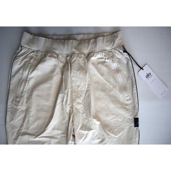 Alo Yoga M5097R Men's Sz M Bone/Beige Torrent Track Sweatpants - Picture 8 of 16